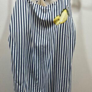 Swim By Cacique Swim Top Tankini Size 16 Lemons